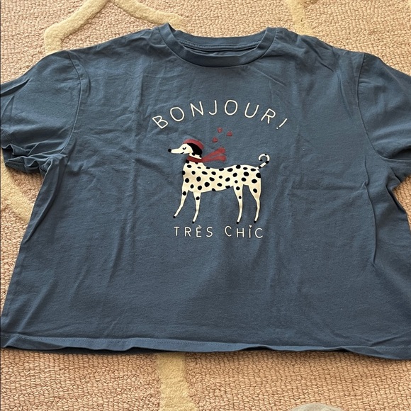 Francesca's Collections Other - Francesca bonjour shirt